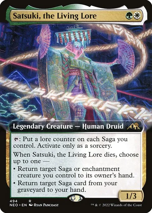 Satsuki, the Living Lore — Kamigawa: Neon Dynasty