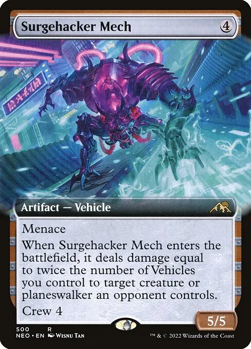 Surgehacker Mech — Kamigawa: Neon Dynasty