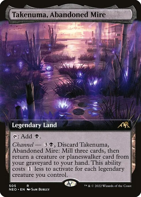 Takenuma, Abandoned Mire — Kamigawa: Neon Dynasty