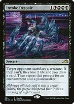 Invoke Despair — Kamigawa: Neon Dynasty