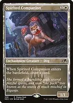 Spirited Companion — Kamigawa: Neon Dynasty