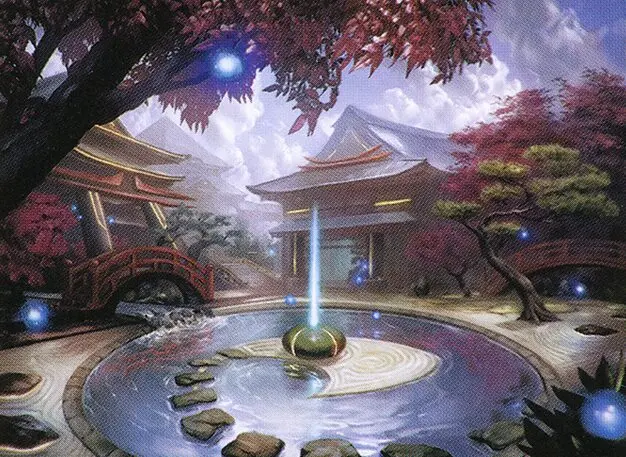 Art detail — Secluded Courtyard