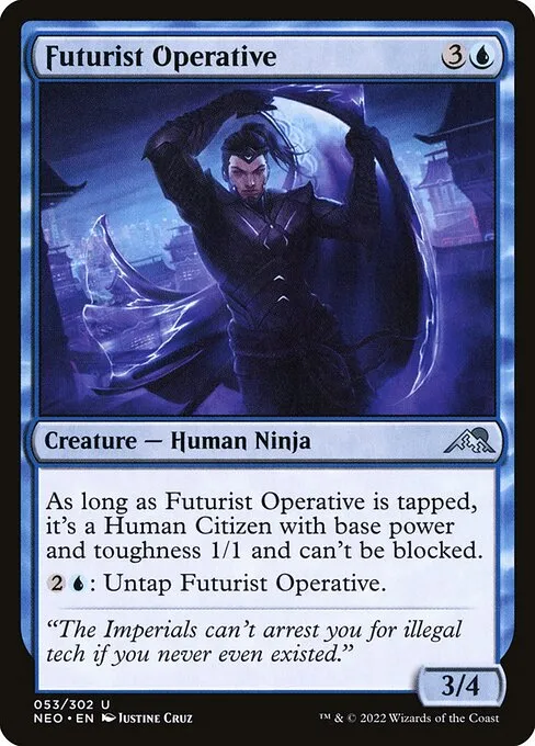 Futurist Operative — Kamigawa: Neon Dynasty