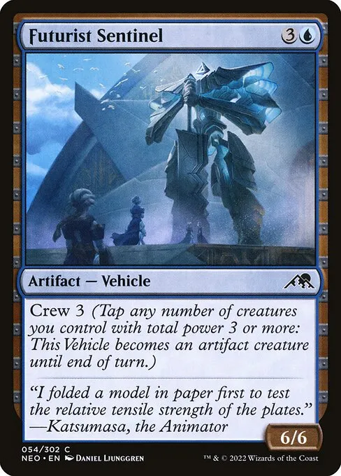 Futurist Sentinel — Kamigawa: Neon Dynasty