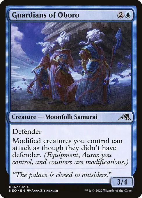 Guardians of Oboro — Kamigawa: Neon Dynasty