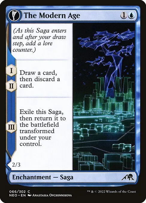 The Modern Age // Vector Glider — Kamigawa: Neon Dynasty