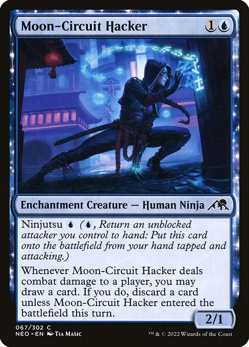 Moon-Circuit Hacker — Kamigawa: Neon Dynasty