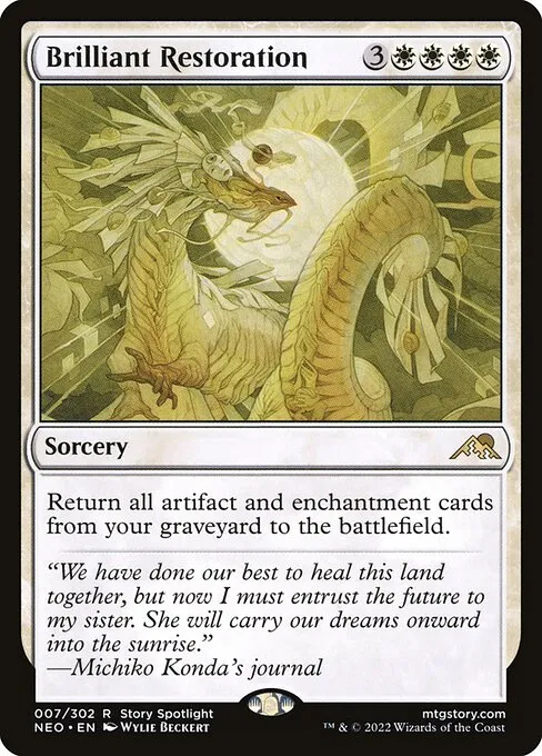 Brilliant Restoration — Kamigawa: Neon Dynasty