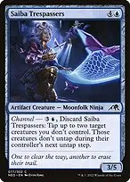 Saiba Trespassers — Kamigawa: Neon Dynasty