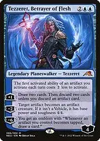 Tezzeret, Betrayer of Flesh — Kamigawa: Neon Dynasty