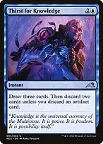 Thirst for Knowledge — Kamigawa: Neon Dynasty
