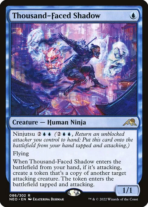 Thousand-Faced Shadow — Kamigawa: Neon Dynasty