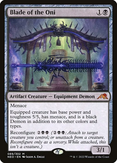 Blade of the Oni — Kamigawa: Neon Dynasty
