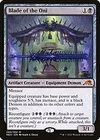 Blade of the Oni — Kamigawa: Neon Dynasty