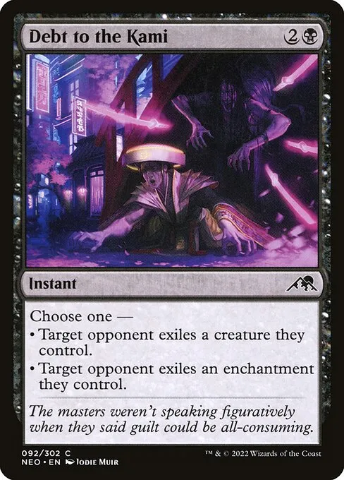 Debt to the Kami — Kamigawa: Neon Dynasty