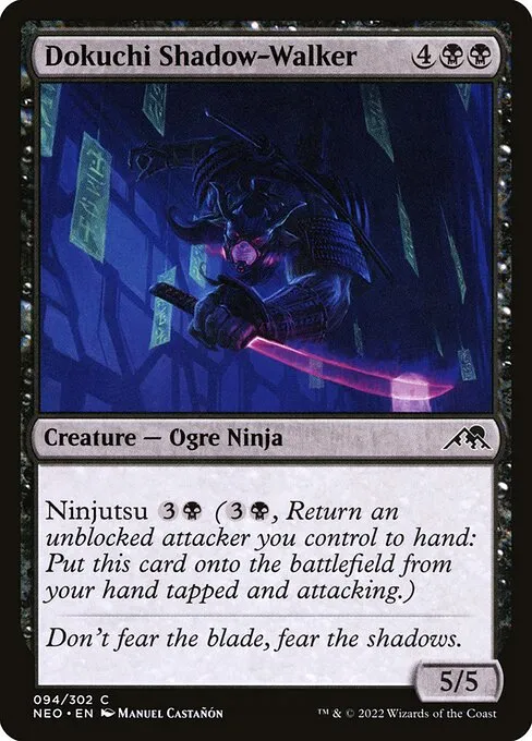 Dokuchi Shadow-Walker — Kamigawa: Neon Dynasty