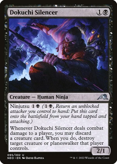 Dokuchi Silencer — Kamigawa: Neon Dynasty