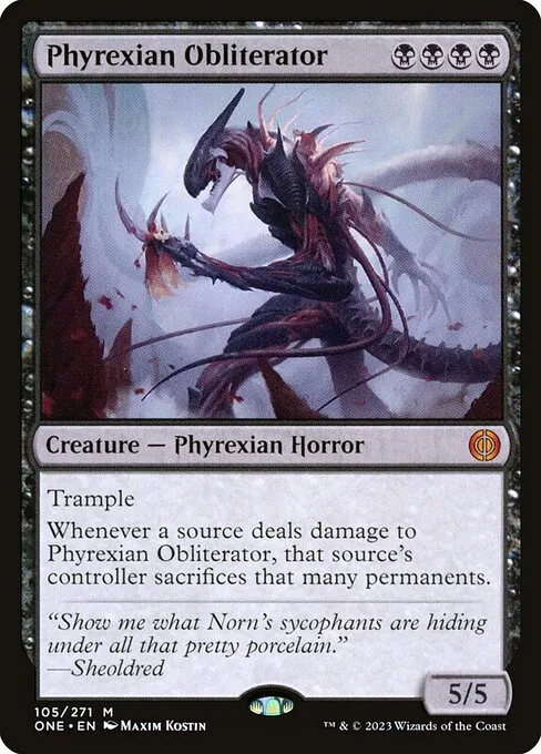 Phyrexian Obliterator — Phyrexia: All Will Be One