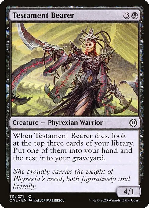 Testament Bearer — Phyrexia: All Will Be One