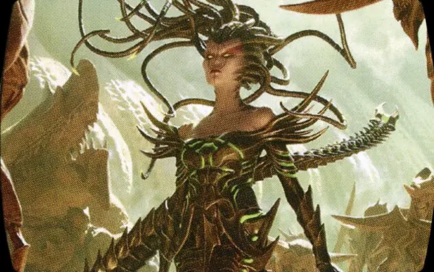 Art detail — Vraska, Betrayal's Sting