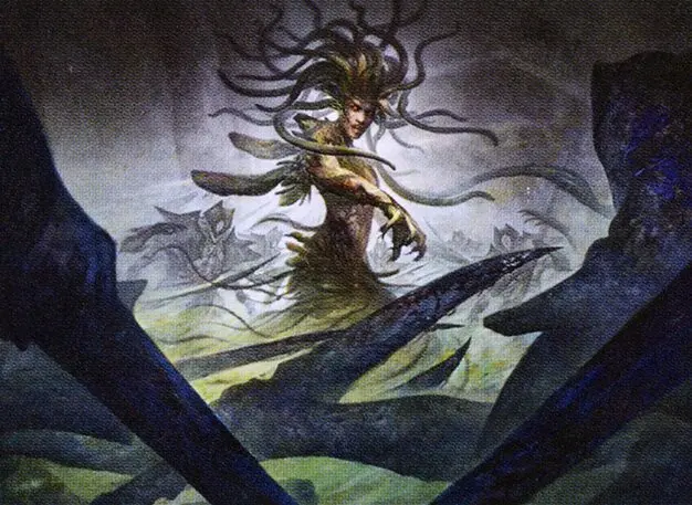 Art detail — Vraska's Fall