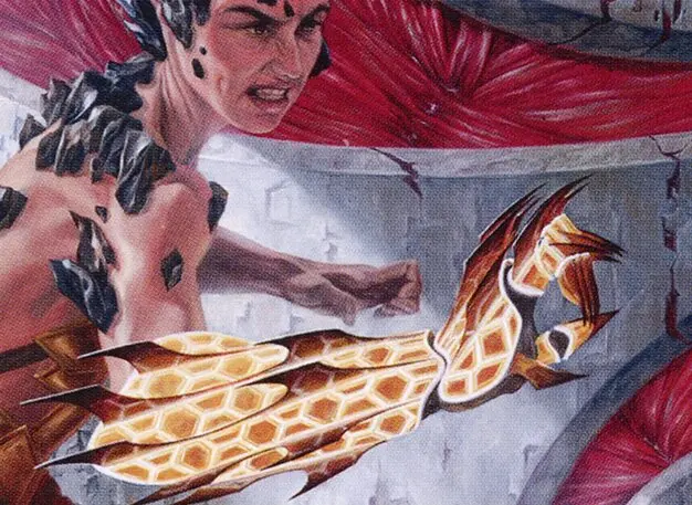 Art detail — Barbed Batterfist