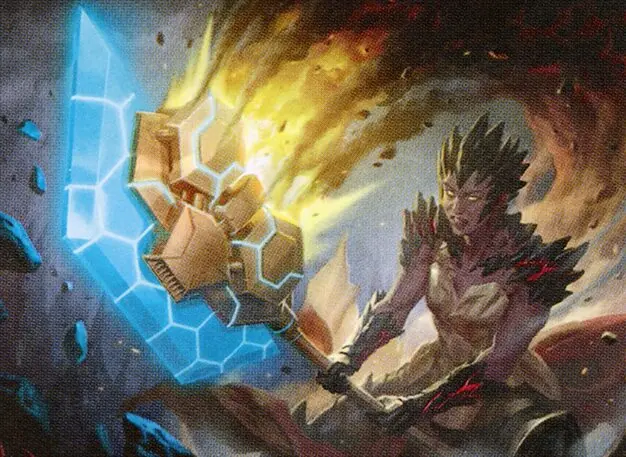 Art detail — Hexgold Halberd