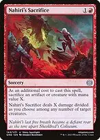 Nahiri's Sacrifice — Phyrexia: All Will Be One