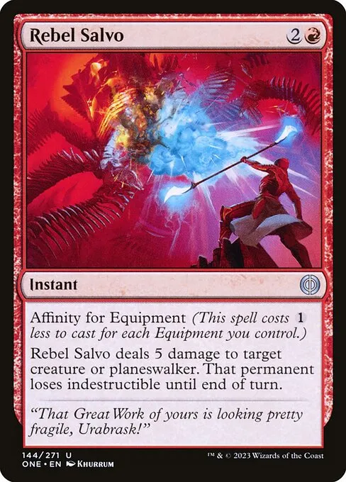 Rebel Salvo — Phyrexia: All Will Be One