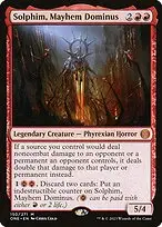 Solphim, Mayhem Dominus — Phyrexia: All Will Be One