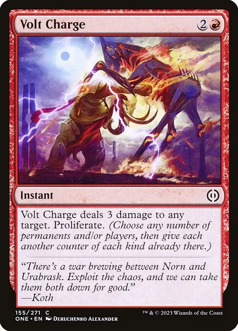 Volt Charge — Phyrexia: All Will Be One