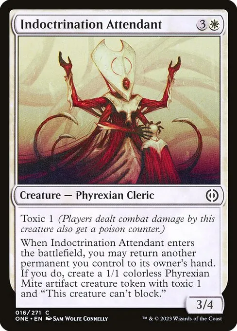 Indoctrination Attendant — Phyrexia: All Will Be One