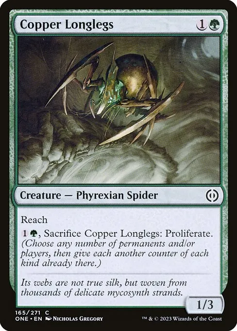 Copper Longlegs — Phyrexia: All Will Be One