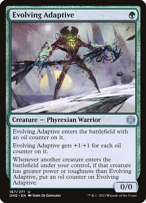 Evolving Adaptive — Phyrexia: All Will Be One