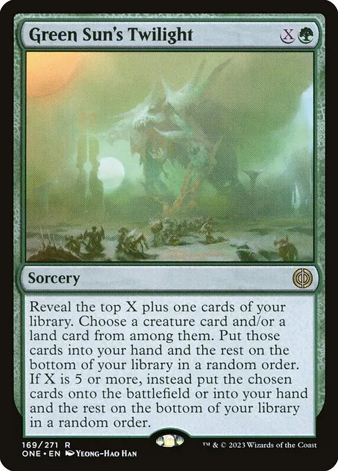 Green Sun's Twilight — Phyrexia: All Will Be One