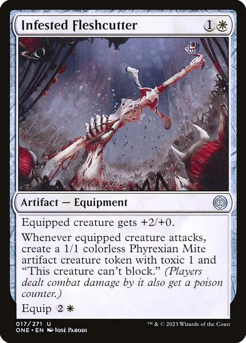 Infested Fleshcutter — Phyrexia: All Will Be One