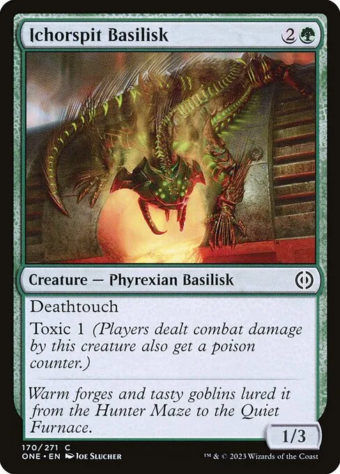 Ichorspit Basilisk — Phyrexia: All Will Be One