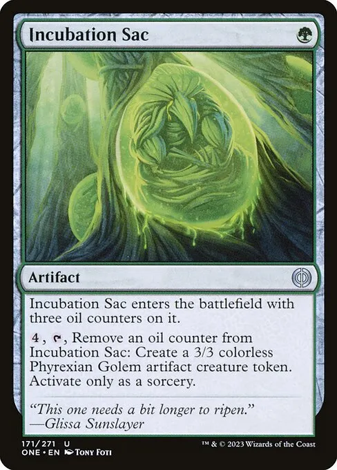 Incubation Sac — Phyrexia: All Will Be One