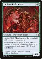 Lattice-Blade Mantis — Phyrexia: All Will Be One