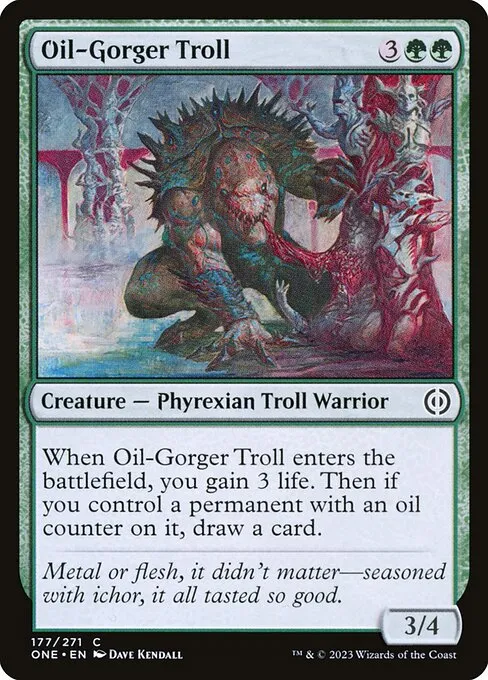 Oil-Gorger Troll — Phyrexia: All Will Be One
