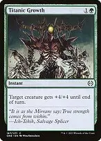Titanic Growth — Phyrexia: All Will Be One