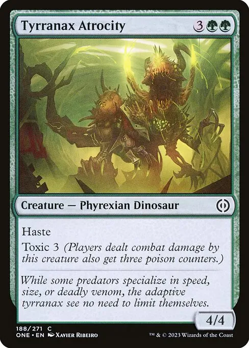 Tyrranax Atrocity — Phyrexia: All Will Be One