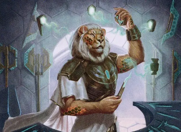Art detail — Leonin Lightbringer