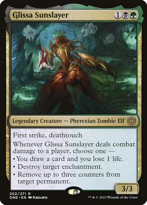 Glissa Sunslayer — Phyrexia: All Will Be One