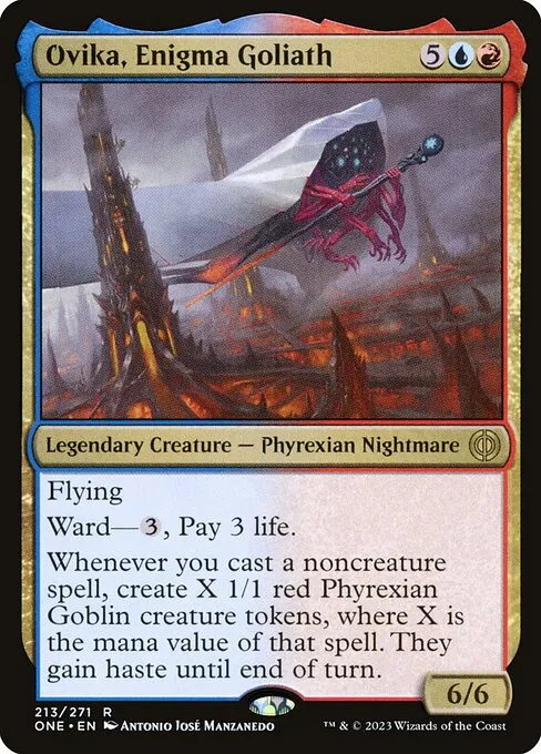 Ovika, Enigma Goliath — Phyrexia: All Will Be One