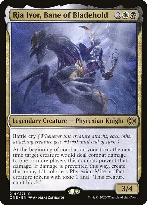 Ria Ivor, Bane of Bladehold — Phyrexia: All Will Be One