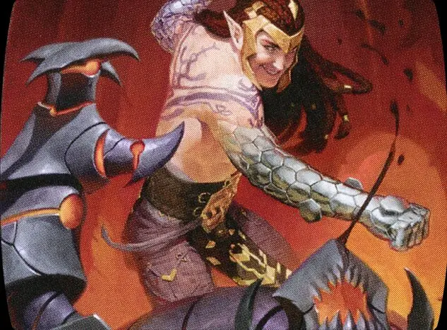 Art detail — Tyvar, Jubilant Brawler