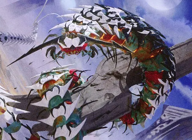 Art detail — Atraxa's Skitterfang