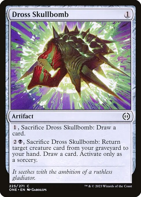 Dross Skullbomb — Phyrexia: All Will Be One