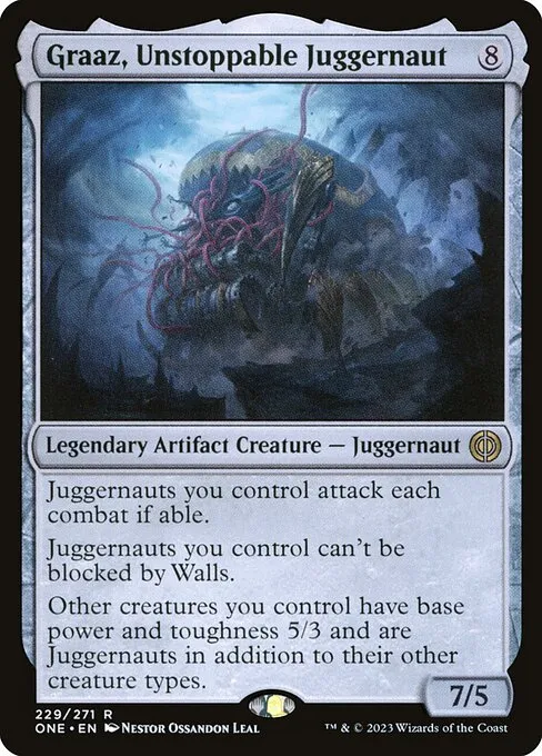 Graaz, Unstoppable Juggernaut — Phyrexia: All Will Be One
